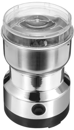 COLLBATH Molino Eléctrico De Café Inoxidable Para Casa Máquina De Molienda De Compacto Limpiar