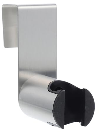 OSALADI Support De Douche Mural En Acier Inoxydable Pour Bidet Et Pommeau De Douche Support Fixe Sans Percage Avec Crochet Pratique Pour Salle De Bain Dimensions 4 Pouces