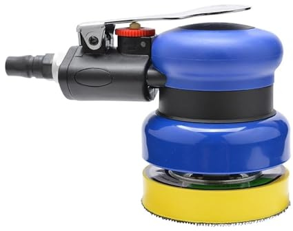 Pneumatic Disc Sander Polisher, 3 inch (76mm) Air Powered Random Orbital Sander, Palm Sander