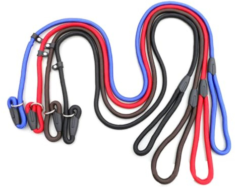 Toyvian Laisse pour Chien en Nylon Résistant Réglable 0,6 x 140 Cm Corde De Plomb Entraînement Promenade Chien Adulte