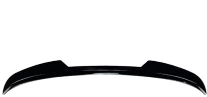 Auto HeckflüGe Für Ford Für Fiesta ST-Line MK6 MK6.5 2008-2017 Dachflügel Auto Heckspoiler Geeignet Heckdiffusor(Schwarz)