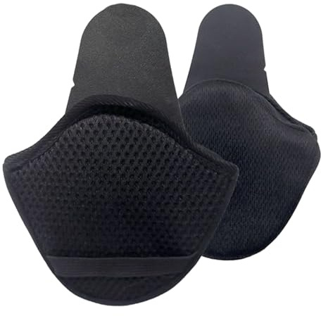 Generico Casco Da Moto - Poliestere, Paraorecchie Perr Casco Da Moto Da 6,30 Pollici, Cuscinetti Per Le Orecchie, Confortevoli | Cuscinetti Antivento Perr La Protezione Delle Orecchie, Per La Fodera