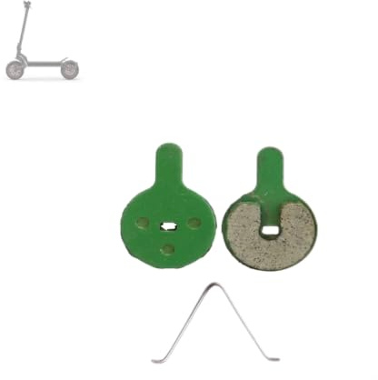 Power Fix iScooter iX7 Pro Brake Pads V2 Replacement semi metallic ceramic disc brake blocks e-scooter front rear caliper friction plates component spare part