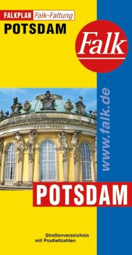 Falkplan Falk-Faltung Potsdam: Straßenverzeichnis mit Postleitzahlen
