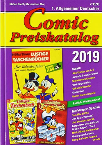 1. Allgemeiner Deutscher Comic Preiskatalog 2019