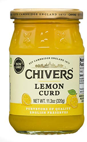 Chivers - Lemon Curd - Crema de Limon - Ideal Reposteria - 320 Gramos