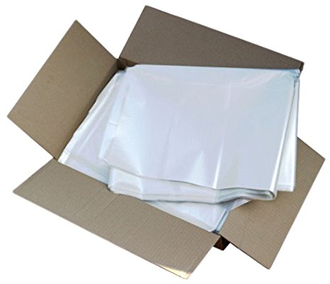 Bristol Tool Company Strong Coloured Refuse Sack 160 Gauge 200 Liners per Box, White