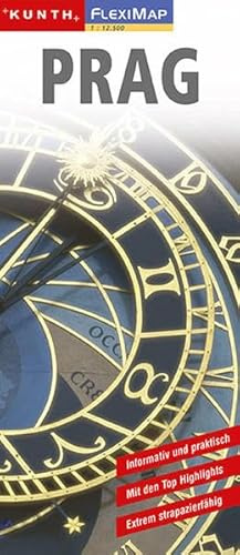 KUNTH FlexiMap Prag 1:12500: 1:12500