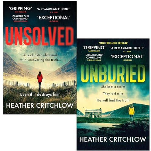 Heather Critchlow The Cal Lovett Files Collection 2 Books Set (Unsolved & Unburied)