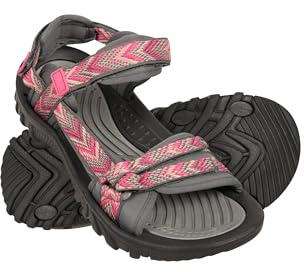 Mountain Warehouse Cyprus Womens Summer Walking Sandal | Breathable Ladies Footwear for Comfort & Soft Cushioning, Neoprene Lining for Quick Drying & Support, For Beach & Hiking