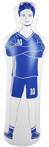 Muñeco de Entrenamiento de Fútbol Inflable, PVC, 40x160cm, Saco de Boxeo para Portero,