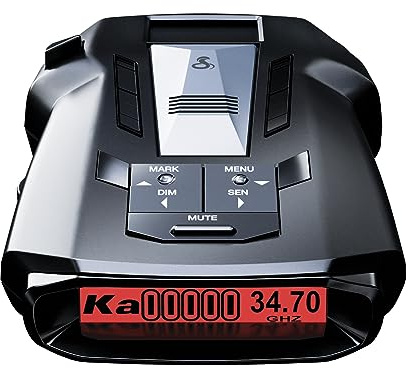 Cobra RAD 700i Laser Radar Detector with Premium Detection, AutoLearn Intelligence, Advanced Filtering, Drive Smarter App, Laser Eye Front/Rear Detection - Black