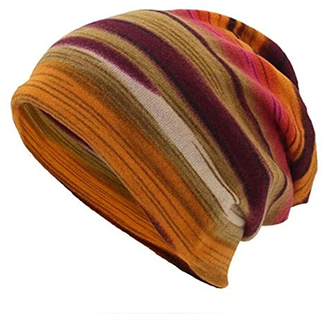 Slouchy Beanie Mütze Damen Sommer Beanie Turban Chemo Cancer Kopfbedeckung aus Baumwolle Schlafmütze Sommermütze Turban Kopfbedeckung