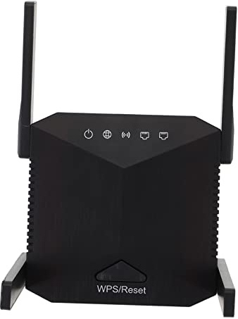 Angoily Extensor de Señal WiFi Inalámbrico de 2,4 GHz 4 Antenas, 300 Mbps, Diseño Resistente y Ventilación Lateral para Hogar y Oficina