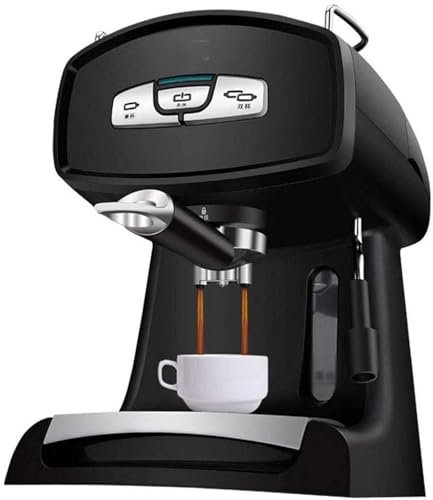 GLJTUO Cafetera Italiana Semiautomática De 15 Bares, De Vapor Y Goteo, para Uso Doméstico Y Comercial, Diseño Fácil De Limpiar, Capacidad De 1,5 L.