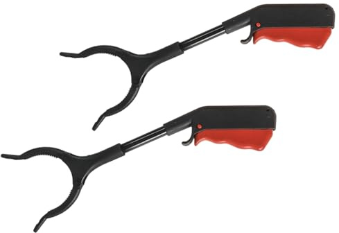 VIVIWI Raccoglitori di rifiuti portatili 30 cm con manico ergonomico per raccolta rifiuti all'aperto