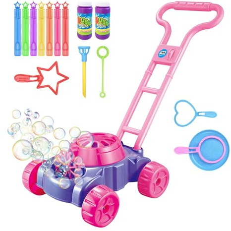 Tondeuse À Bulles - Jouet d'Imitation et de Jeu - Générateur De Bulles pour - pour d'Âge Préscolaire Garçons et Filles pour Noël Anniversaire Vacances et Jours de