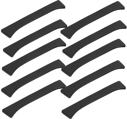 VICASKY 10pcs Black Protective Covers Made of Flexible Plastic with Moisture Resistance for Wood Chopping and Tree Cutting Sheath Holsters