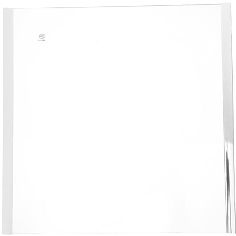 Estante Divisores Modulares de Vidrio para Frigorífico | 11, 8x10, 63x0, 3 Pulgadas, Superficie Transparente y Borde Seguro, Organización de Cocina