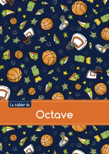 CAHIER OCTAVE PTSCX,96P,A5 BASKETBALL