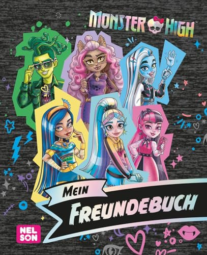 Monster High: Mein Freundebuch: Eintragbuch für die Grundschule für Mädchen und Jungen ab 6 Jahren