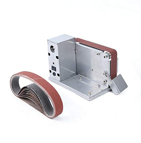 Mini Elektrische Bandschleifer DIY Poliermaschine 110-240V Schleifmaschine mit 795 Motor
