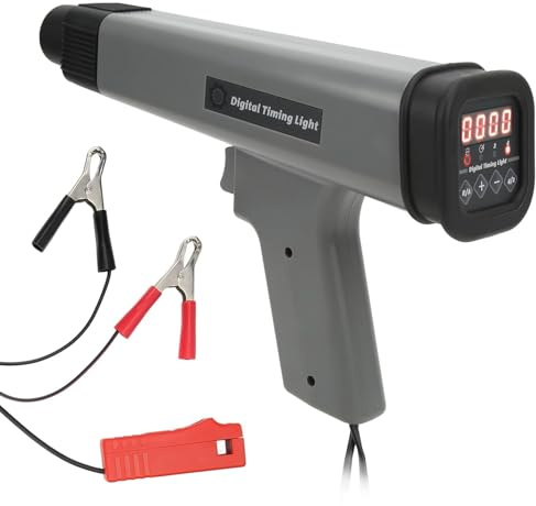 Aramox Motor-Timing-Licht, Induktives Blitz-Timing-Licht, 12 V, Zündzeitpunkt-Licht, Induktiv, Benzinmotor-Timing-Pistole, Stroboskop Blitzer, Kfz-Werkzeug für Auto, Motorrad, Marine