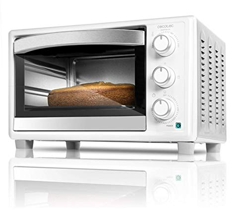 Horno de un Solo Ventilador Acero Inoxidable Clase energética A Horno de microondas Solo en Silver Tact Horno halógeno de convección Premium Ideal para Asar, Hornear