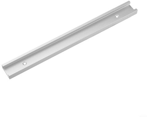 Barra di scorrimento professionale in lega di alluminio e binario a T, per sega da tavolo, accessori con struttura robusta (binario a T da 300 mm)