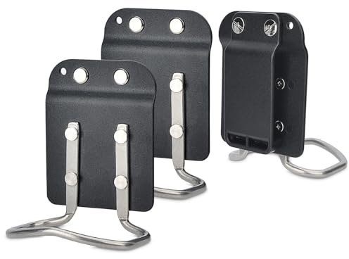 Healvaluefit 2er Pack Wurffänger, Hammerhalter für Werkzeuggürtel, Schnellverstellung von Werkzeuggürtel bis zu 2 Zoll, kompatibel mit Klauenhammer, Axt u