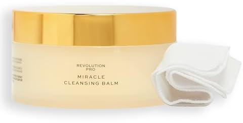 Revolution Pro, Miracle Vegan Collagen Cleansing Balm, Hydrating & Nourising Face Cleanser, Vegan & Cruelty Free, 100ml