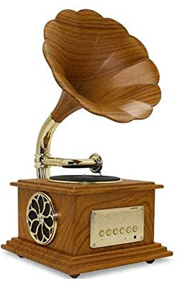 ROLTIN Tourne-Disque, Gramophone, phonographe Bluetooth 4.2, Haut-Parleur stéréo Dynamique, Mini métal rétro