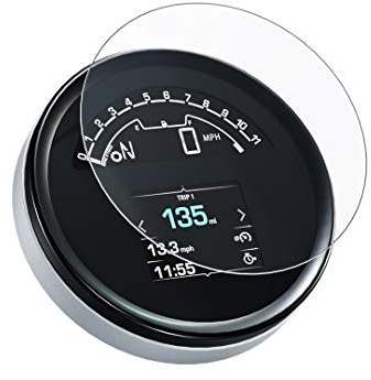 Speedo Angels Pellicola protettiva per cruscotto compatibile con STREET TWIN 900 (2025-), 3 pellicole ultra trasparenti