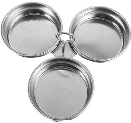 OUNONA Molde Inoxidable Para Escalfar Huevos Bandeja Antiadherente Herramienta De Cocina Moderna