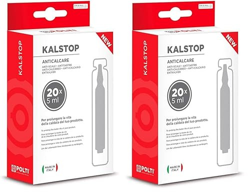 Polti Kalstop PAEU0094, Anticalcare per Apparecchi a Caldaia (Confezione da 2)
