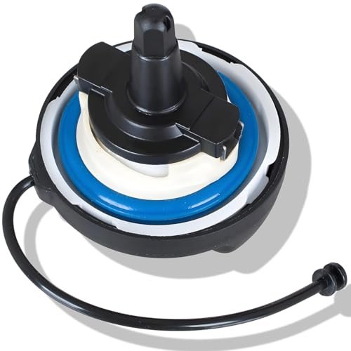 ZAMDOE 16117222391 Bouchon de réservoir de Voiture pour BMW Série 1 E81 E82 E87 E88 Série 3 E90 E91 E92 E93 Série 5 E60 E61 X5 E70 X3 E83 pour Mini pour Cooper Clubman Countryman Paceman