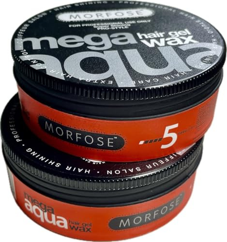 Morfose Hair Aqua Gelwax Mega Orange 150 ml, 2 Stück