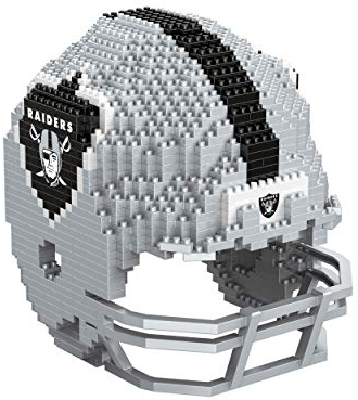 Las Vegas Raiders BRXLZ NFL 3D Helm Bausatz