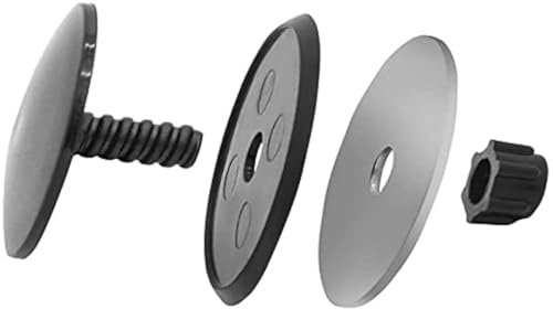 Rear Wiper Delete Kit Car Waterproof Block Off Plug Cap for Rear Tailgate Wiper Arm (46mm(1.81))