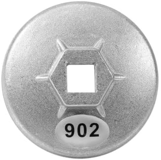 Yosoo Ölfilterschlüssel 67mm, 14 Flöten Alu | Ölfilter Entferner Werkzeug, 105mm Außen, Kfz Reparatur