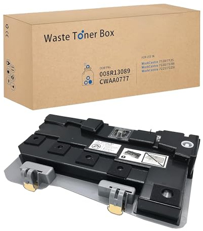 LCL Compatible 008R13089 Waste Toner Container Replacement for Xerox WorkCentre 7120 7125 7220 7220I 7225 7225I Series Printer (1-Pack )