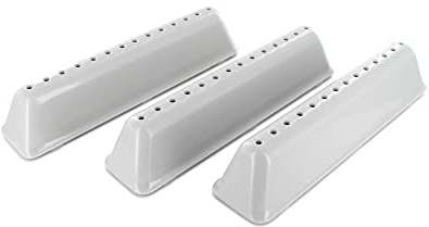 DL-pro Lot de 3 nervures de tambour 240 x 55 x 50 mm pour Bauknecht Whirlpool Ignis 480111104175 Indesit Hotpoint C00310980 - Lot de 3 nervures d'entraînement robustes avec 14 trous pour machine à