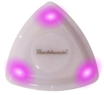 LED Glowing Guitar Pick,Leuchtendes Gitarren Plektren Gitarrenplektren Leuchtendes Plektrum Guitar Pick Bass Guitar Electric Picks, New Musical Stringed Instrument Glowing Plectrum (Lila)