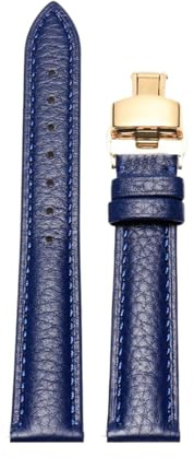 Lederarmband mit Schmetterlingsschnalle, Uhrenkette für Damen, Farbe 6, 14mm