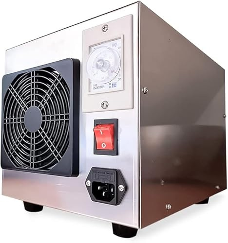Máquina Ozono Portátil Dechoker_Neo | Máquina Profesional Purificadora de Aire para la Desinfección | Generadora de Ozono de 5.000/150 m3 | 70 m2 (10.000 mg/h | 300 m3 | 140 m2)