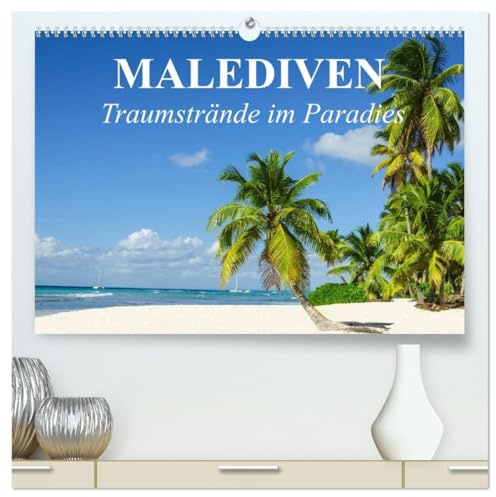 Malediven - Traumstrände im Paradies (hochwertiger Premium Wandkalender 2026 DIN A2 quer), Kunstdruck in Hochglanz: Die traumhafte Inselwelt der ... Erholungssuchende und Taucher (CALVENDO Orte)