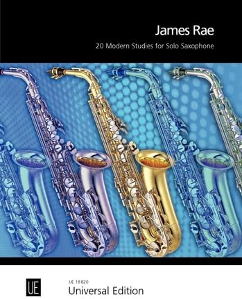 20 Modern Studies: Moderne Rhythmus und Interpretationsstudien für angehende Saxophonisten. für Saxophon.