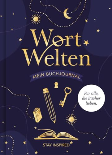 Wort Welten: Buchjournal XXL - Lesetagebuch & Buchjournal für 100 Bücher | Buchtagebuch für Blogger und Booktok | Reading Journal | Lesetracker | ... tracken und bewerten | Das Buch Tagebuc
