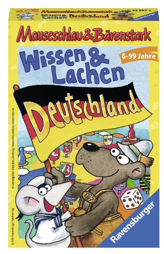 Ravensburger Mitbringspiele 23382 - Mauseschlau & Bärenstark Wissen und Lachen – Deutschland