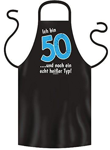 Goodman Design Bedruckte Geburtstag Grillschürze 50 Jahre Geschenk Grill Schürze Kochschürze Latzschürze Partyschürze Küche Gartenschürze